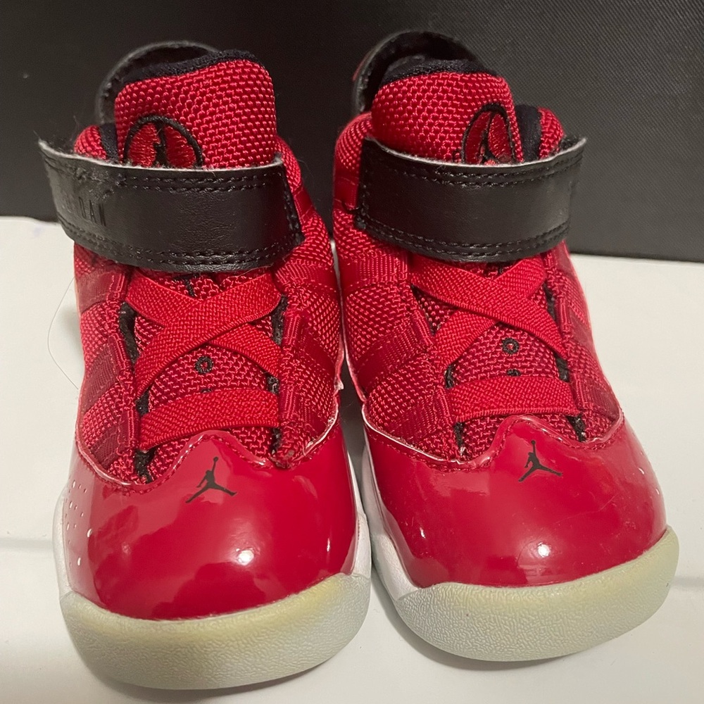 Kids Red Nike Sneakers